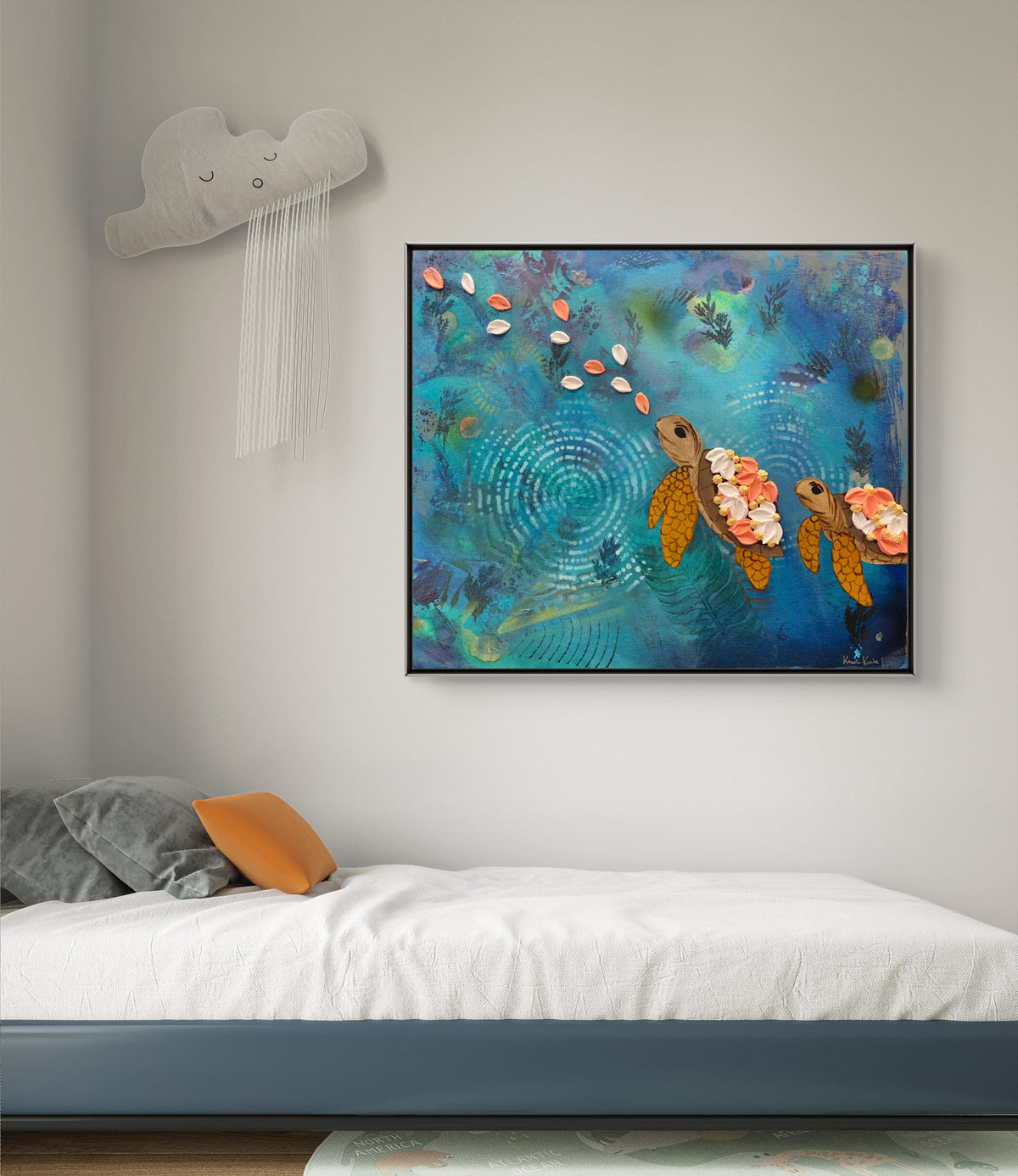 The Wise Sea Turtle - Original Art