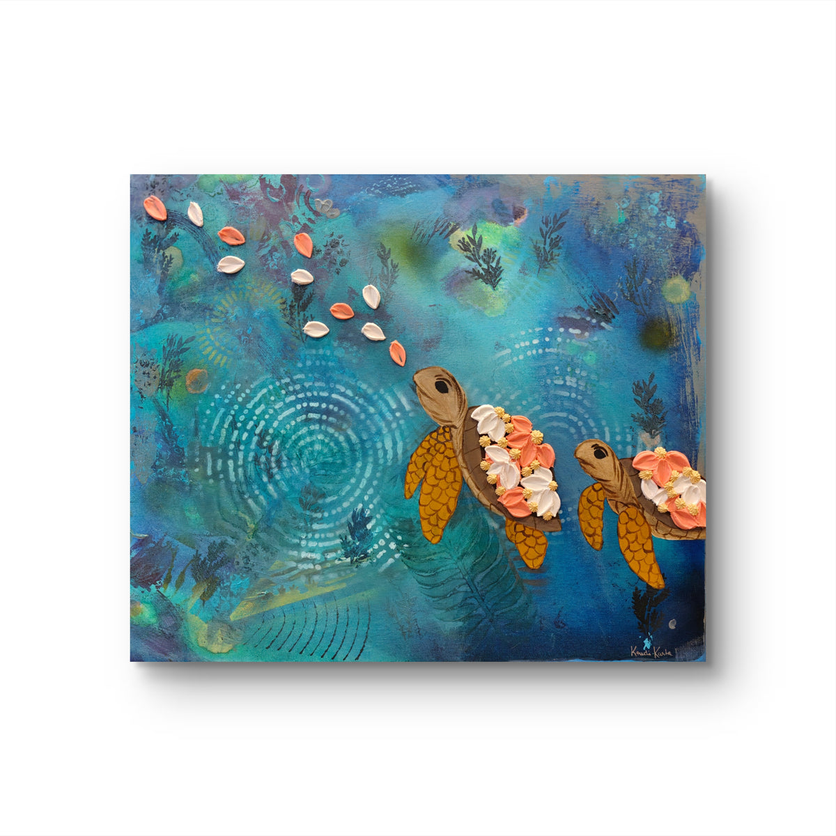 The Wise Sea Turtle - Original Art