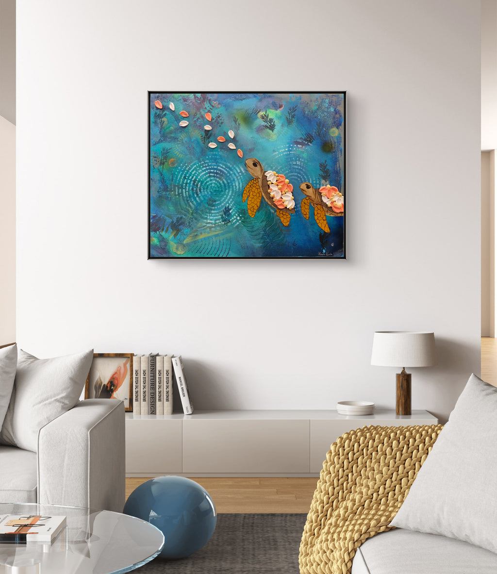 The Wise Sea Turtle - Original Art